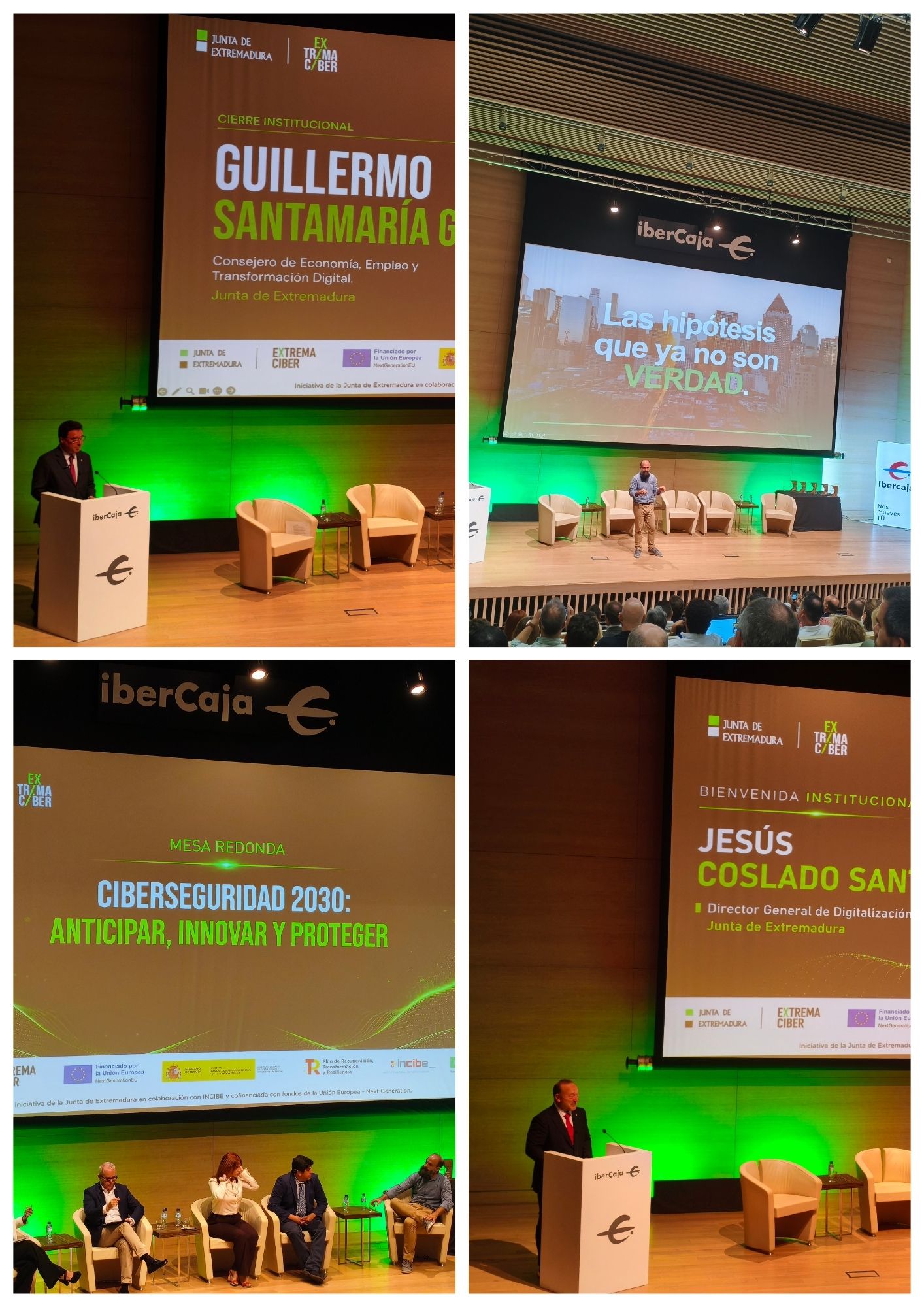 Participación del CDTIC en la Gala Extrema Ciber 2026 celebrada en el Auditorio Ibercaja de Badajoz
