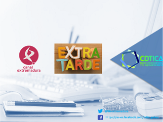 El CDTICA, invitado al programa Extra Tarde de Canal Extremadura donde muestra su actividad y su implicaci&oacute;n con el mundo de los drones
